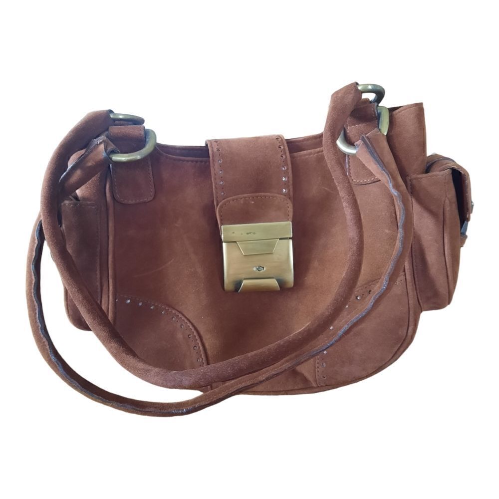 Vintage Stuart Weitzman Leather Shoulder Bag